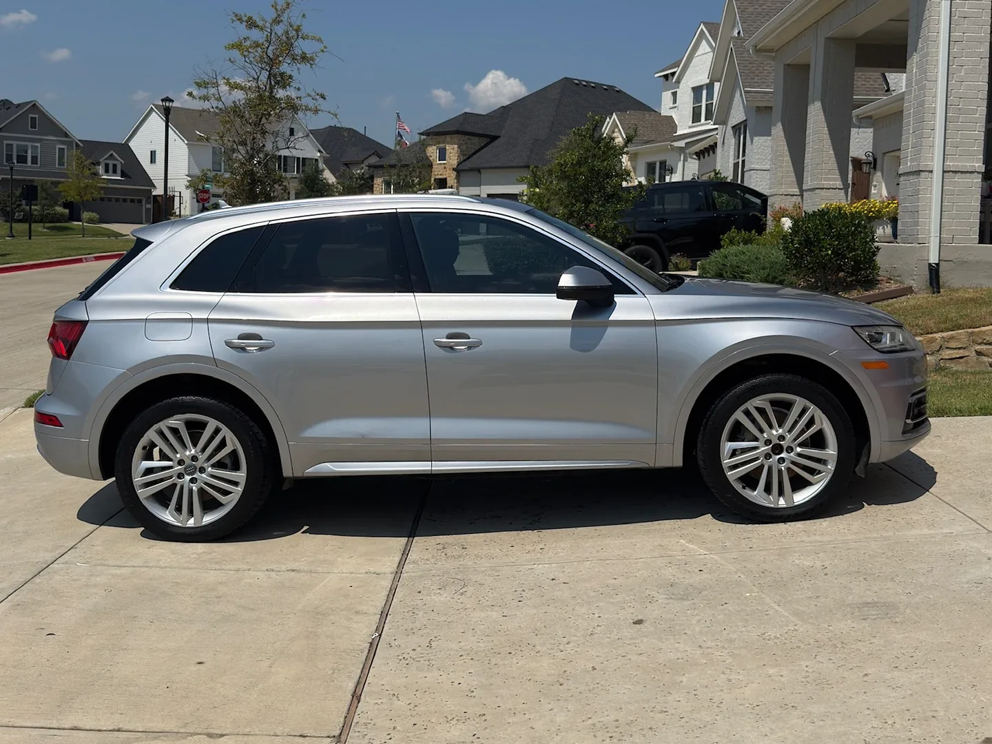 Audi Q5 after exterior detailing by Shelby's Detailing